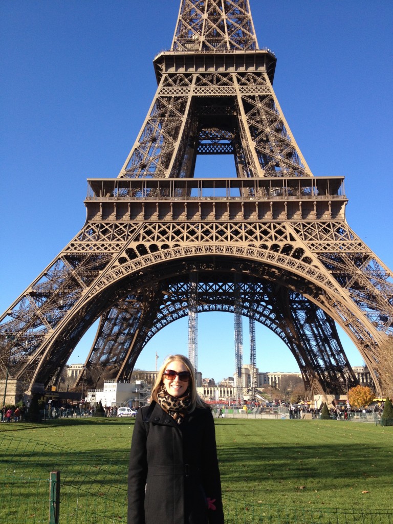Et Voilà - a requisite touristy moment captured!