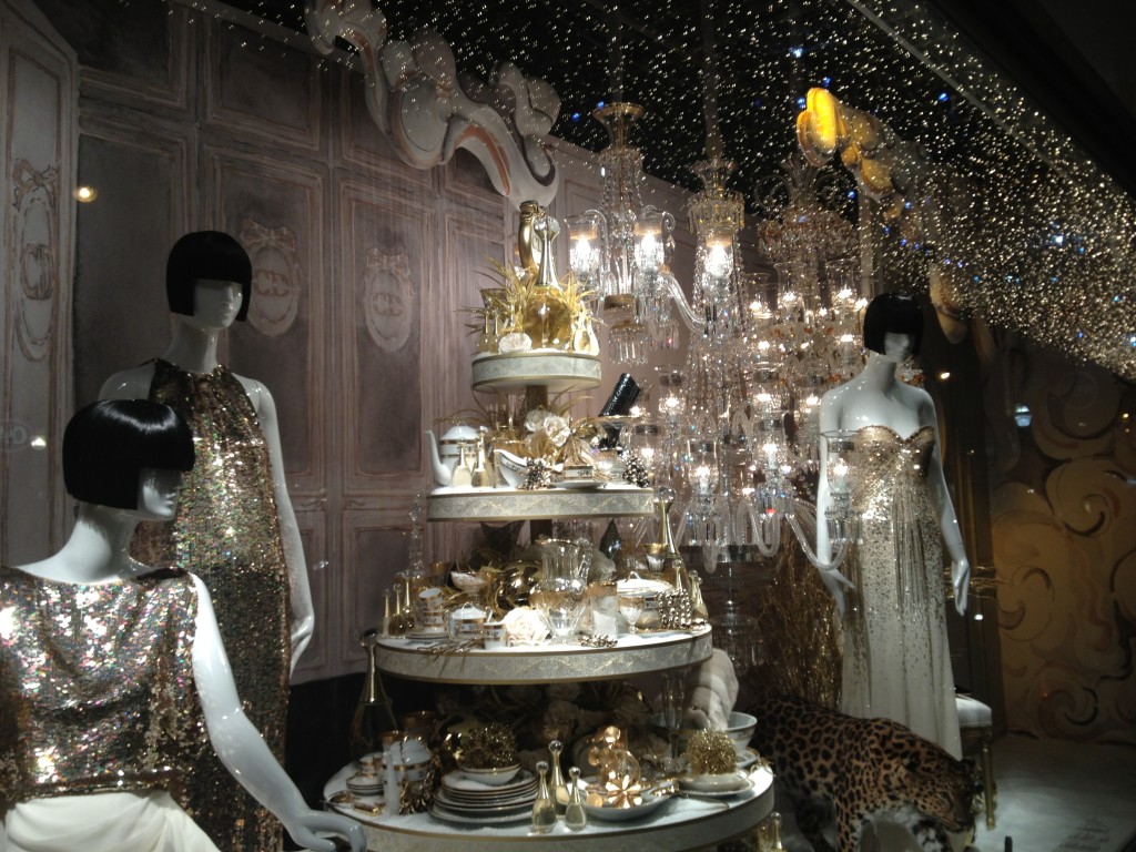 Dior Christmas Windows Au Printemps